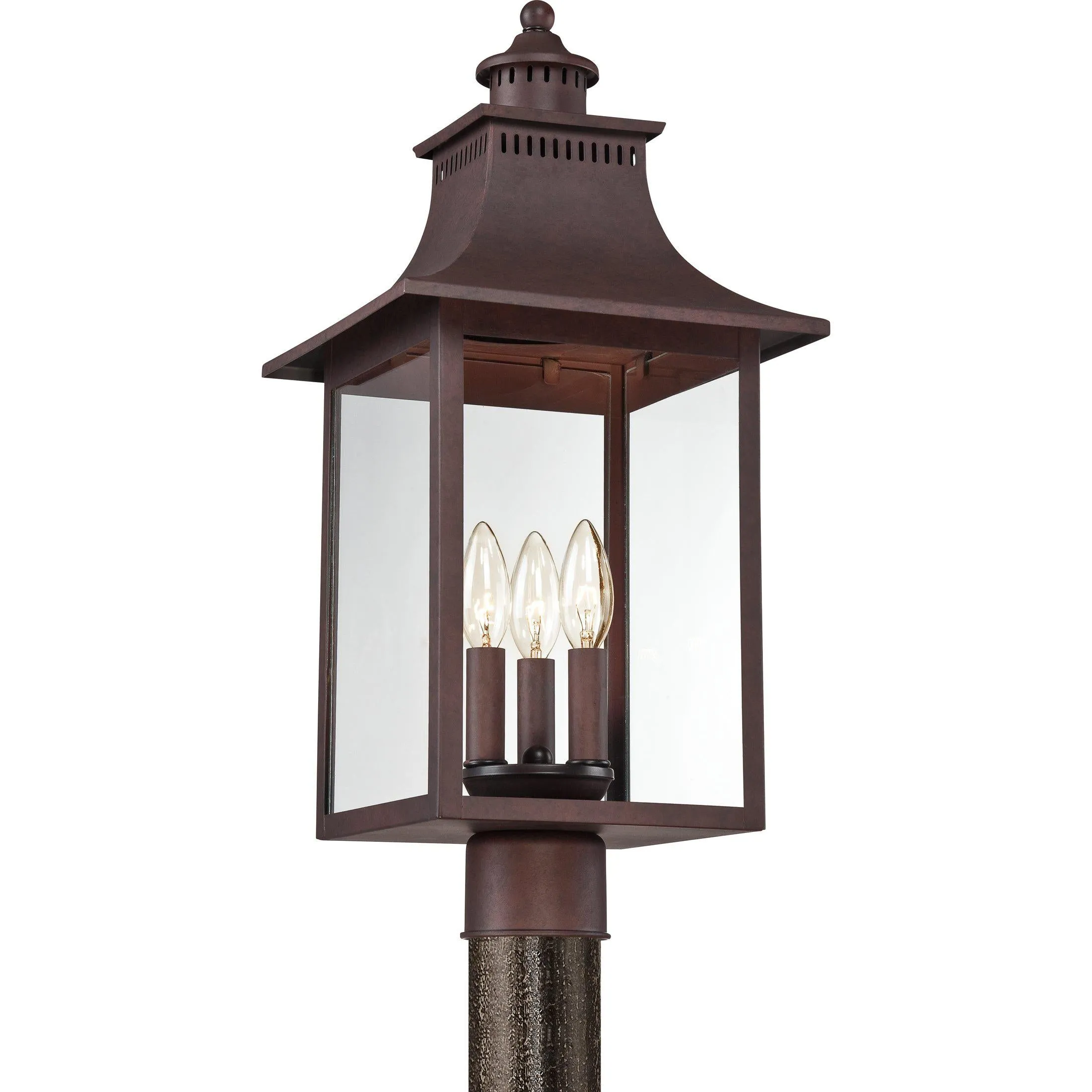 Quoizel  Chancellor Outdoor Lantern, Post