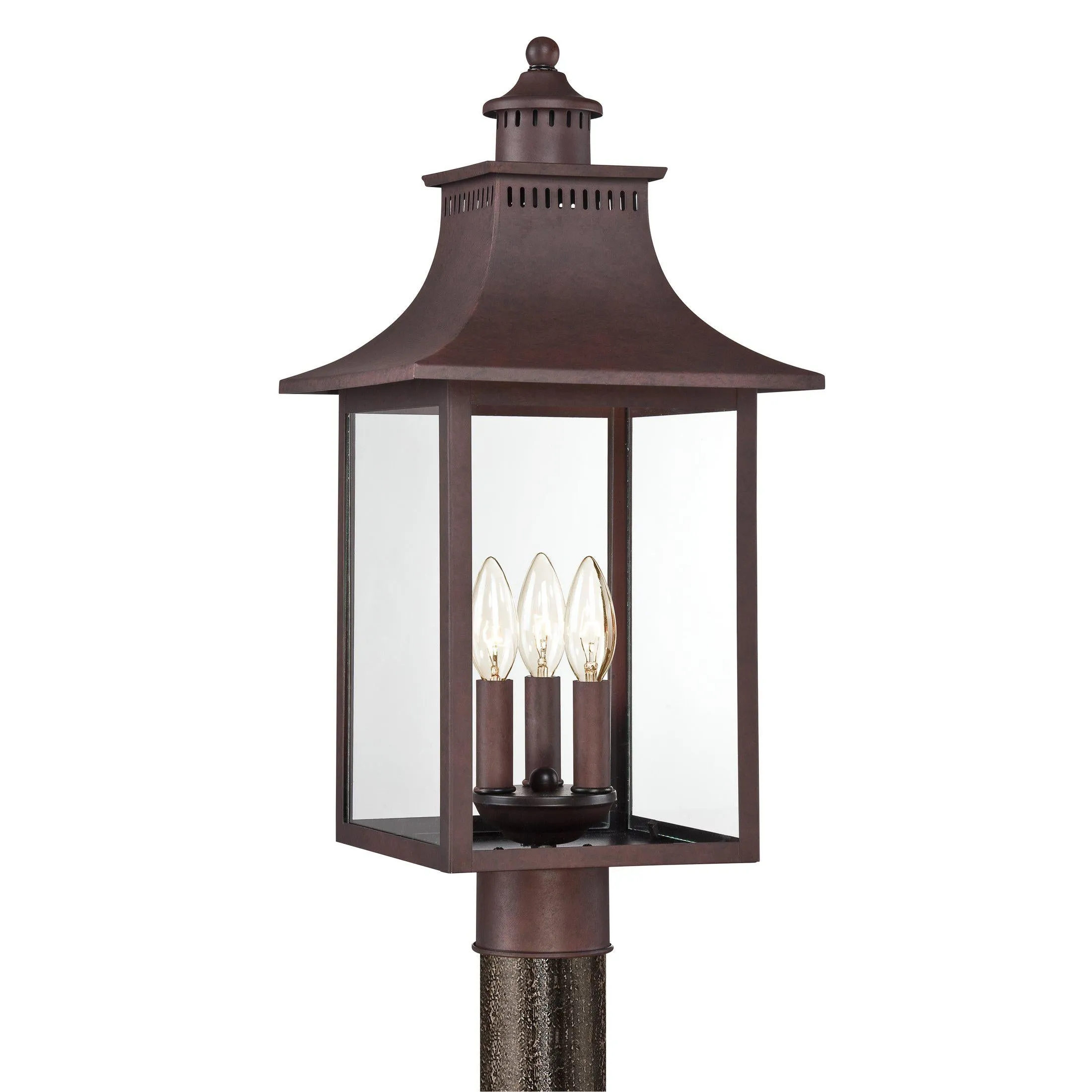 Quoizel  Chancellor Outdoor Lantern, Post