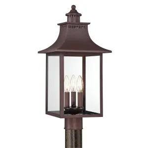 Quoizel  Chancellor Outdoor Lantern, Post