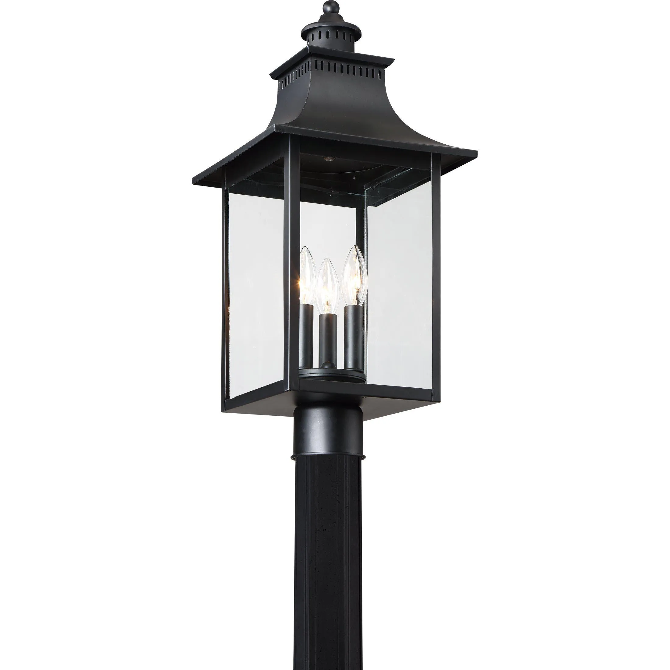 Quoizel  Chancellor Outdoor Lantern, Post