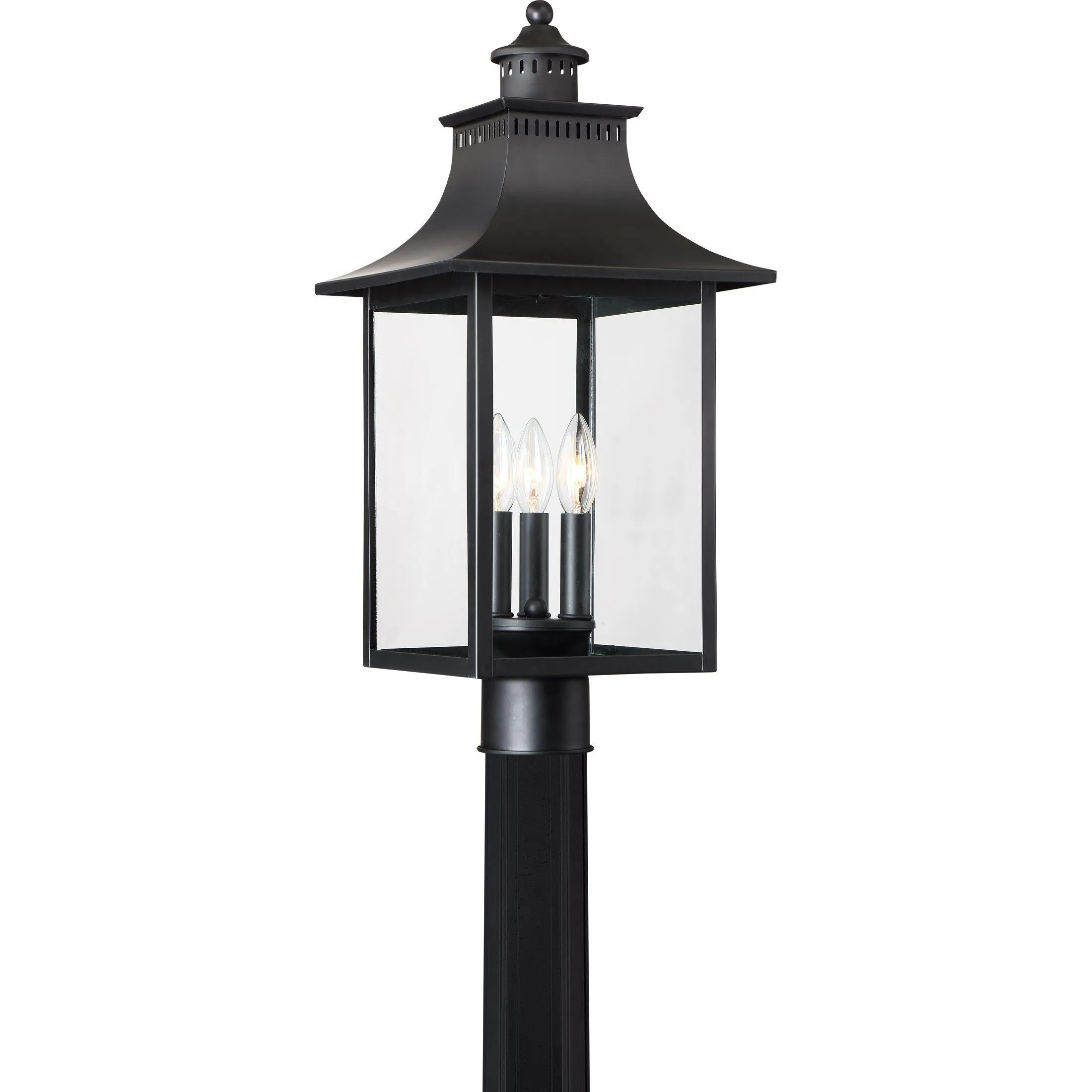 Quoizel  Chancellor Outdoor Lantern, Post