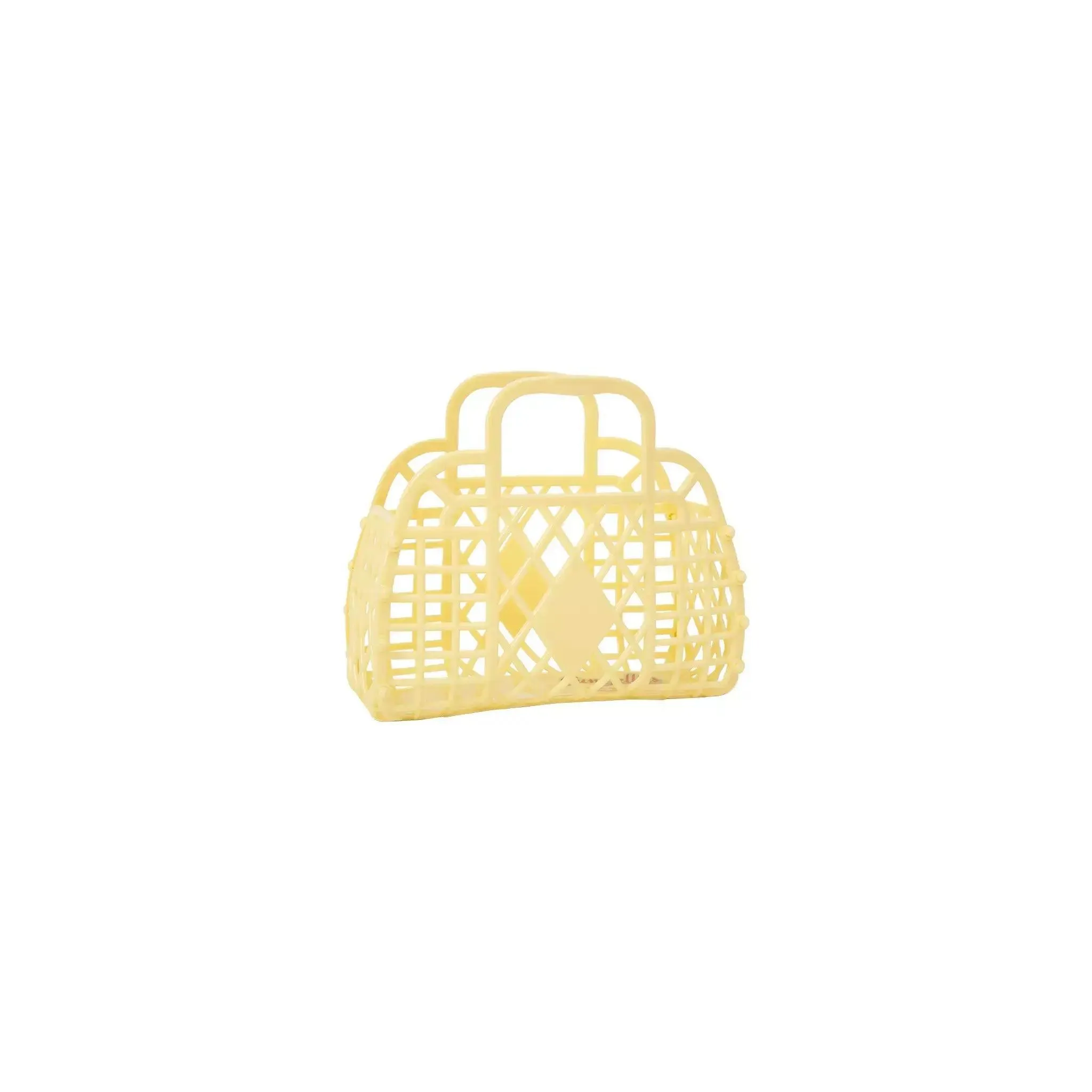 Retro Basket Jelly Bag - Mini Yellow