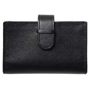 Saffiano Business Card Case Black