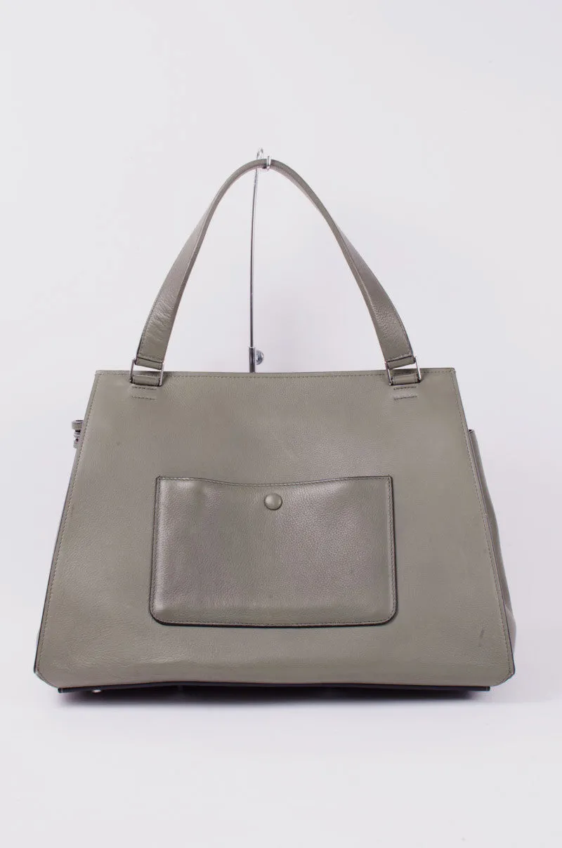 SAGE GREEN EDGE PURSE