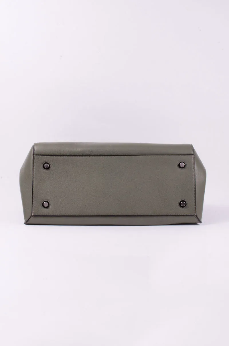 SAGE GREEN EDGE PURSE