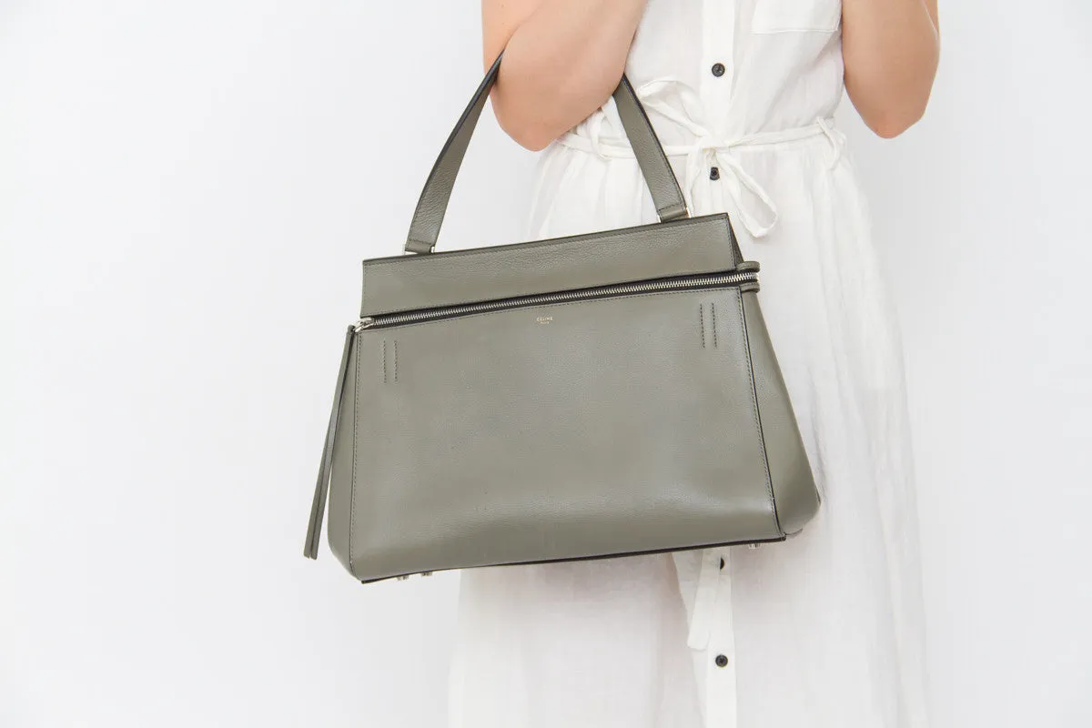 SAGE GREEN EDGE PURSE