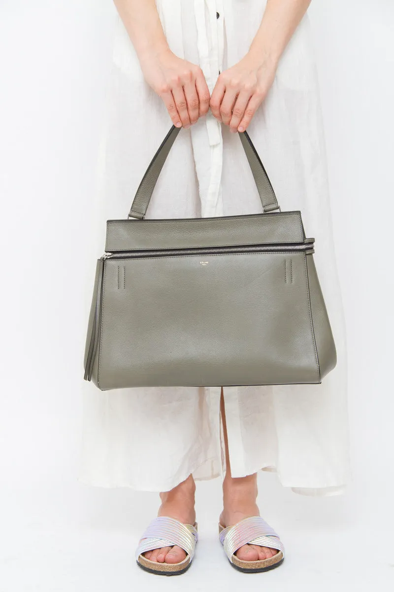 SAGE GREEN EDGE PURSE