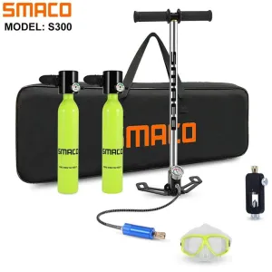 SMACO Scuba Diving Oxygen Tank Set