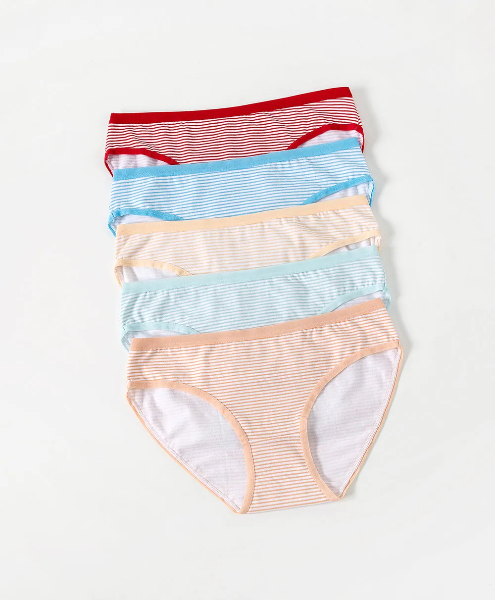 Sun Kissed Cotton 5-pack Mini Panties