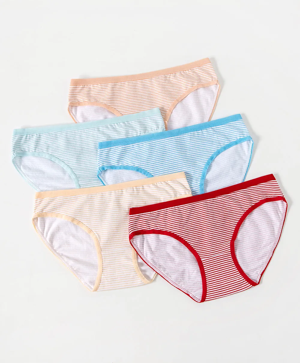 Sun Kissed Cotton 5-pack Mini Panties