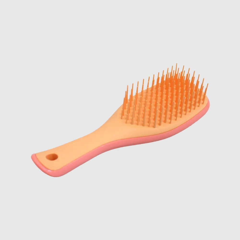 Tangle Teezer Light Coral Mini Hair Brush