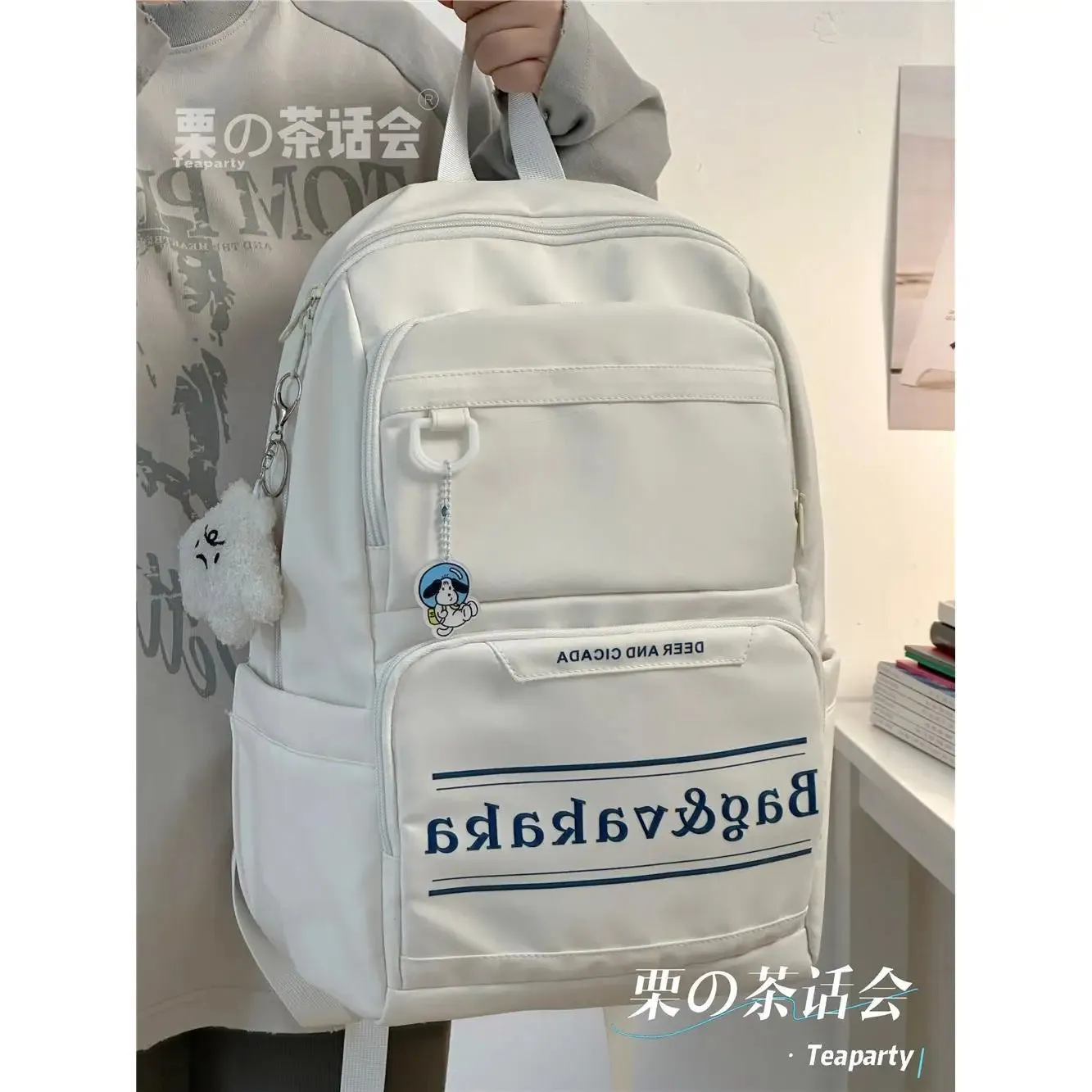 TAVIMART  -  Japanese Schoolbag Female Junior High School Students About Joker High School Students Large-capacity Computer Backpack College