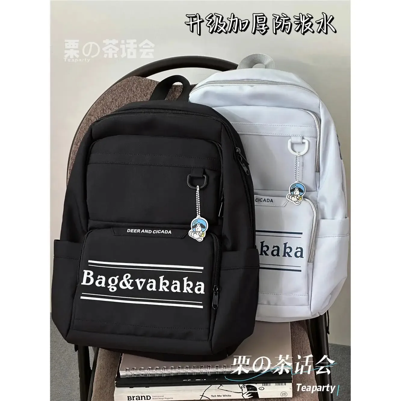 TAVIMART  -  Japanese Schoolbag Female Junior High School Students About Joker High School Students Large-capacity Computer Backpack College