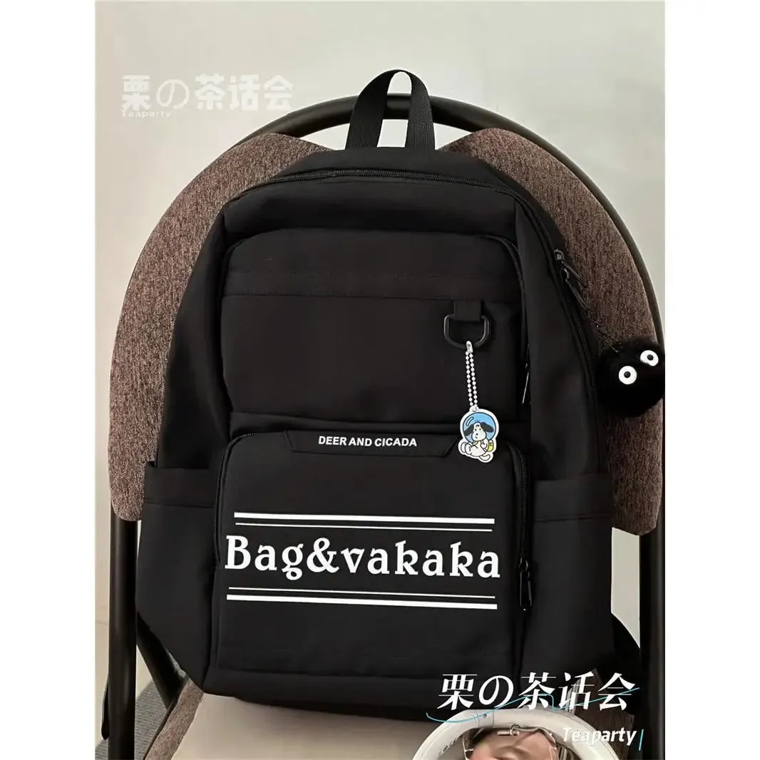 TAVIMART  -  Japanese Schoolbag Female Junior High School Students About Joker High School Students Large-capacity Computer Backpack College