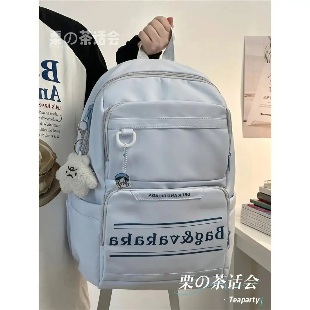 TAVIMART  -  Japanese Schoolbag Female Junior High School Students About Joker High School Students Large-capacity Computer Backpack College