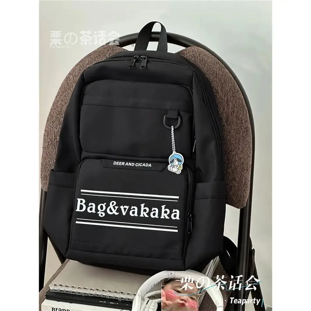 TAVIMART  -  Japanese Schoolbag Female Junior High School Students About Joker High School Students Large-capacity Computer Backpack College