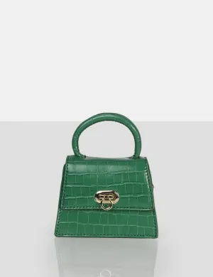 The Lilly Green Textured Mini Bag