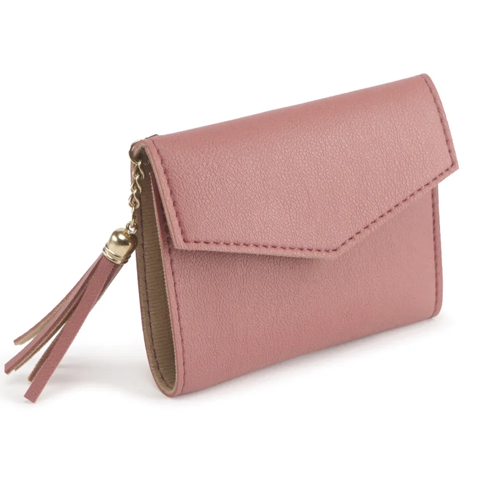 Trendy Pink Wallet Perfect For Women & Girls