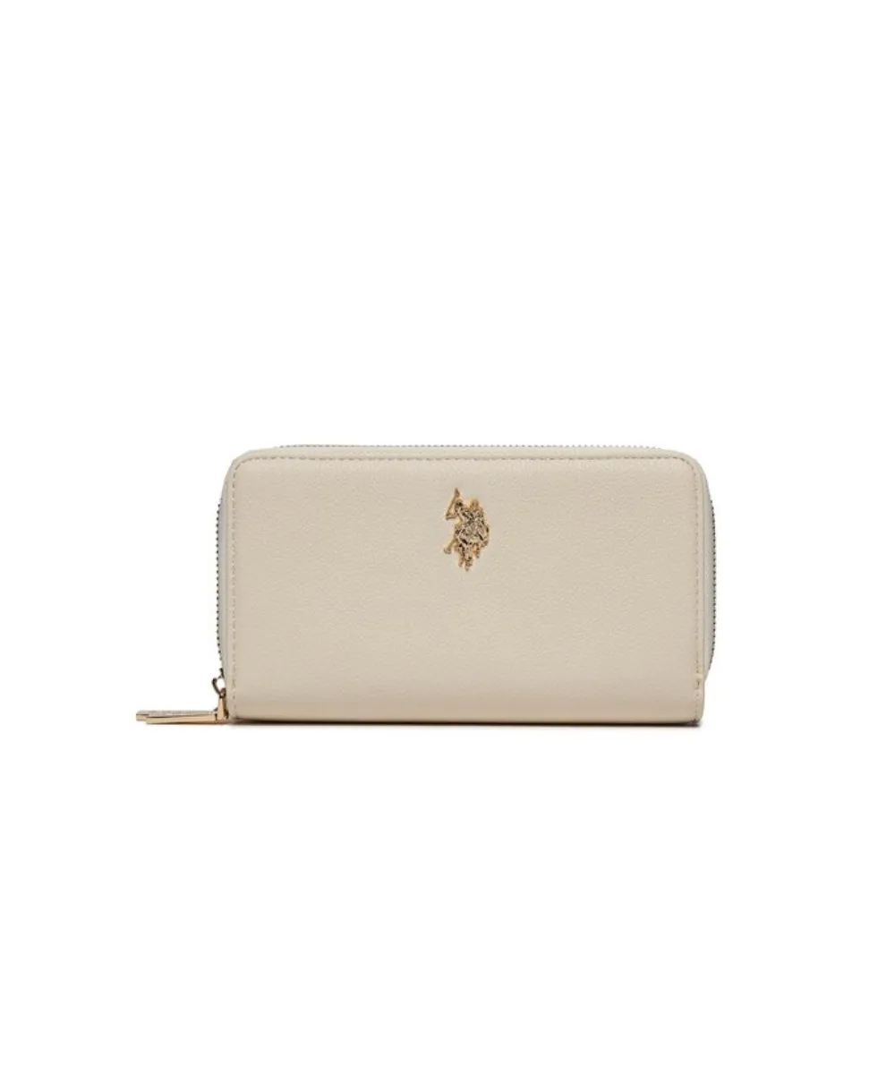 US POLO ASSN WOMEN JONES DOUBLE ZIP WALLET