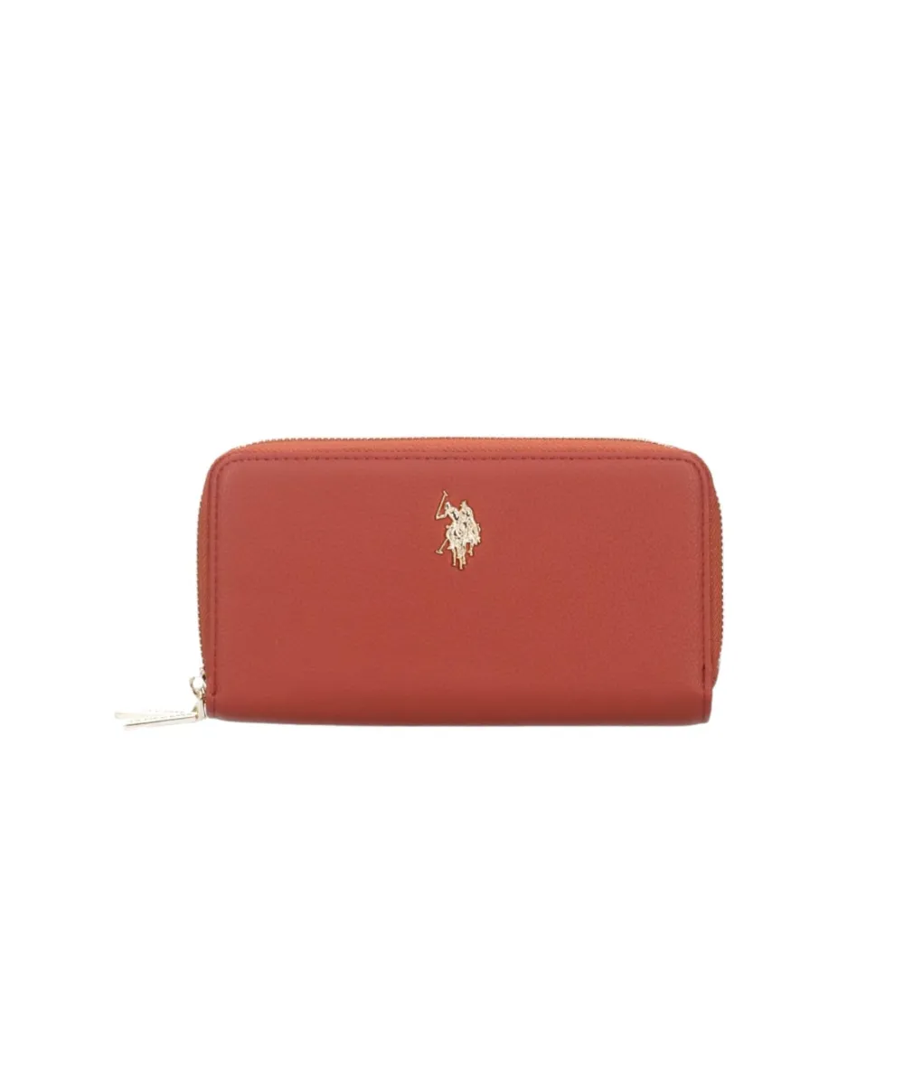 US POLO ASSN WOMEN JONES DOUBLE ZIP WALLET