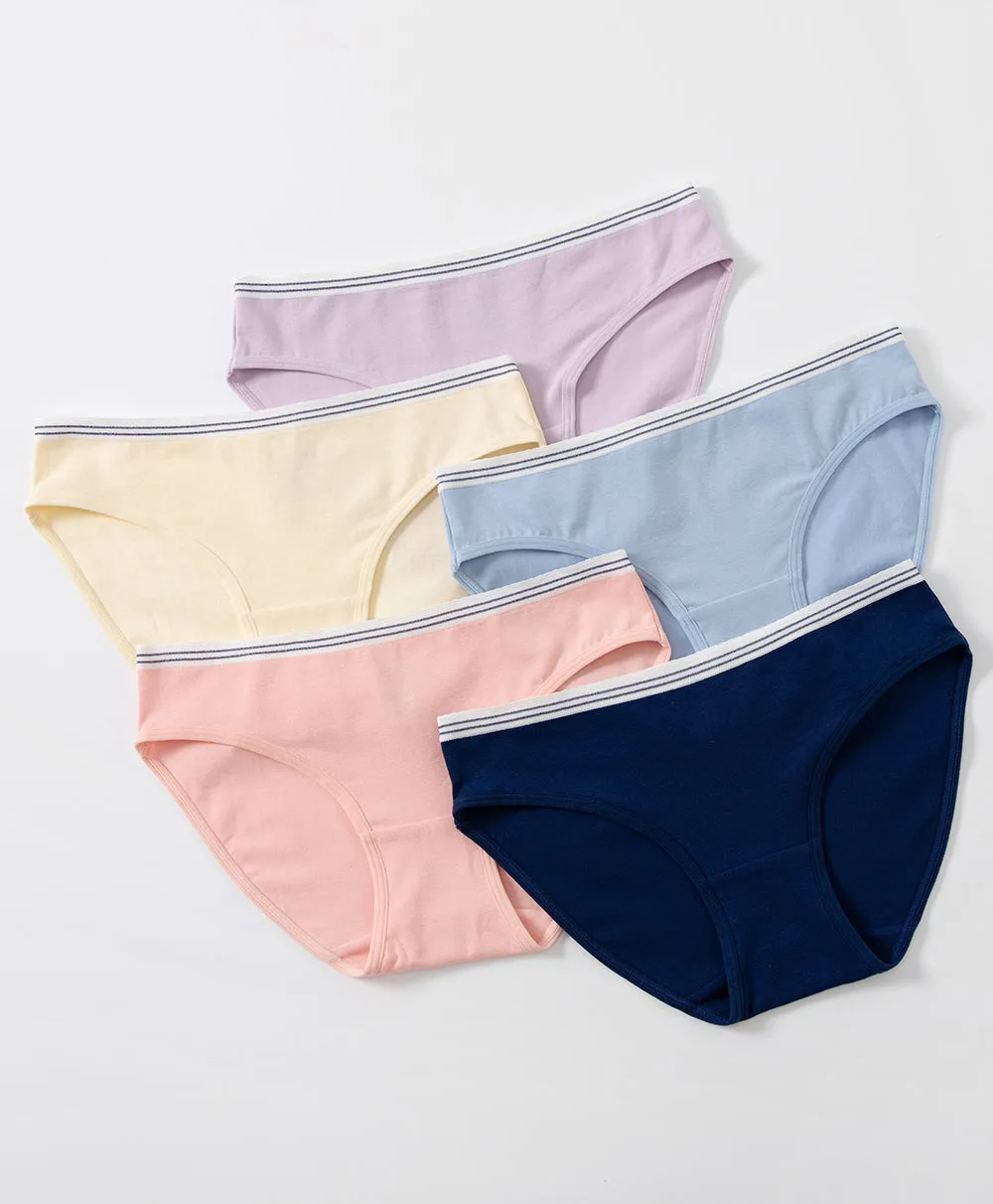 Varsity Brights Cotton 5-pack Mini panties