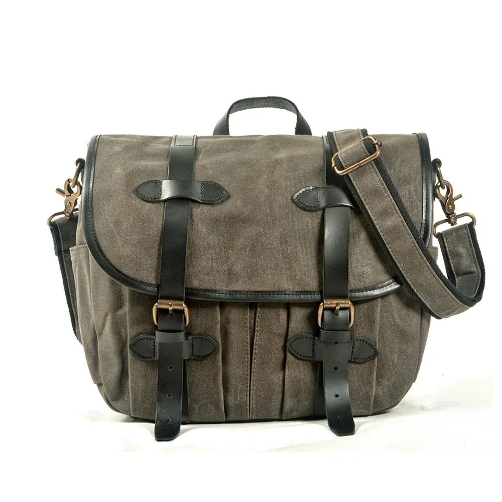 Vintage Messenger Canvas Bag