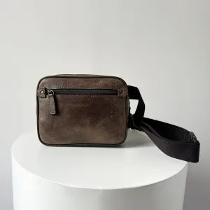 Waist Bag - Full Grain Crazy Horse Leather Belt Bag