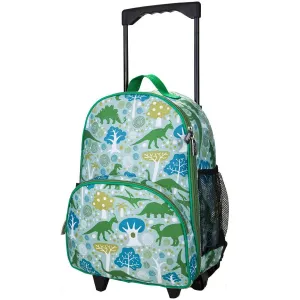 Wildkin Olive Kids Dinomite Dinosaurs Rolling Luggage Trolley Bag