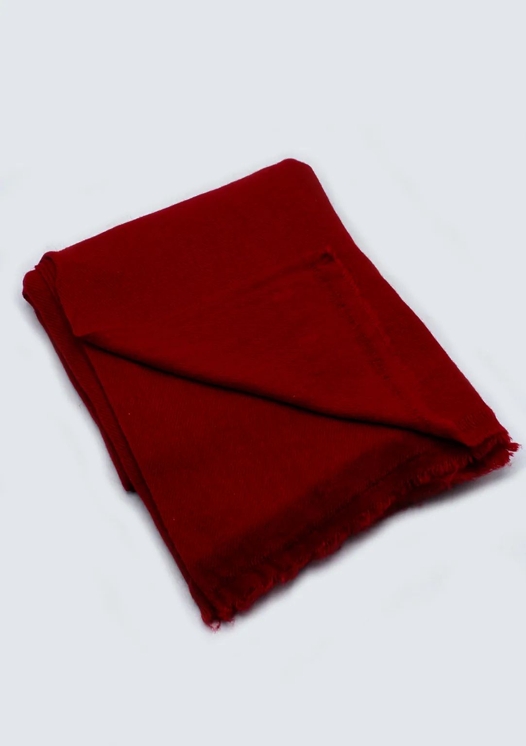 Wine Red Pure Pashmina Shawl